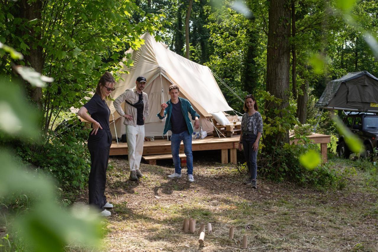 Domaine De Cherimont - Logement Insolite En Groupe Andenne Eksteriør billede